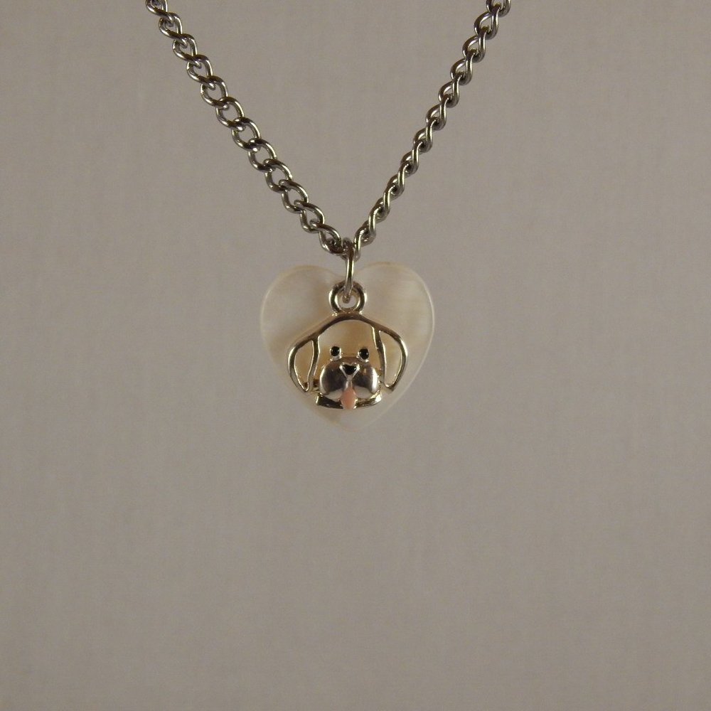 Puppy necklace